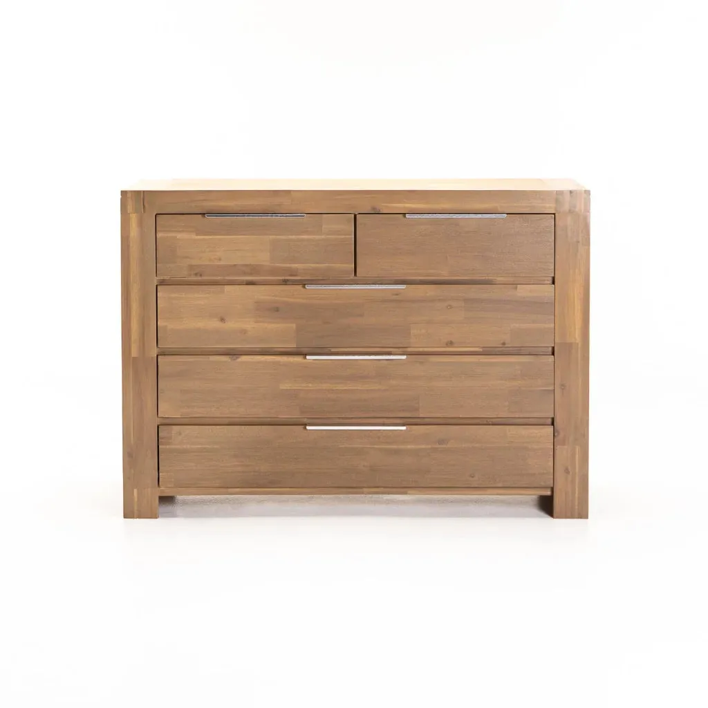 ARCTIC 5 DRAWER DRESSER