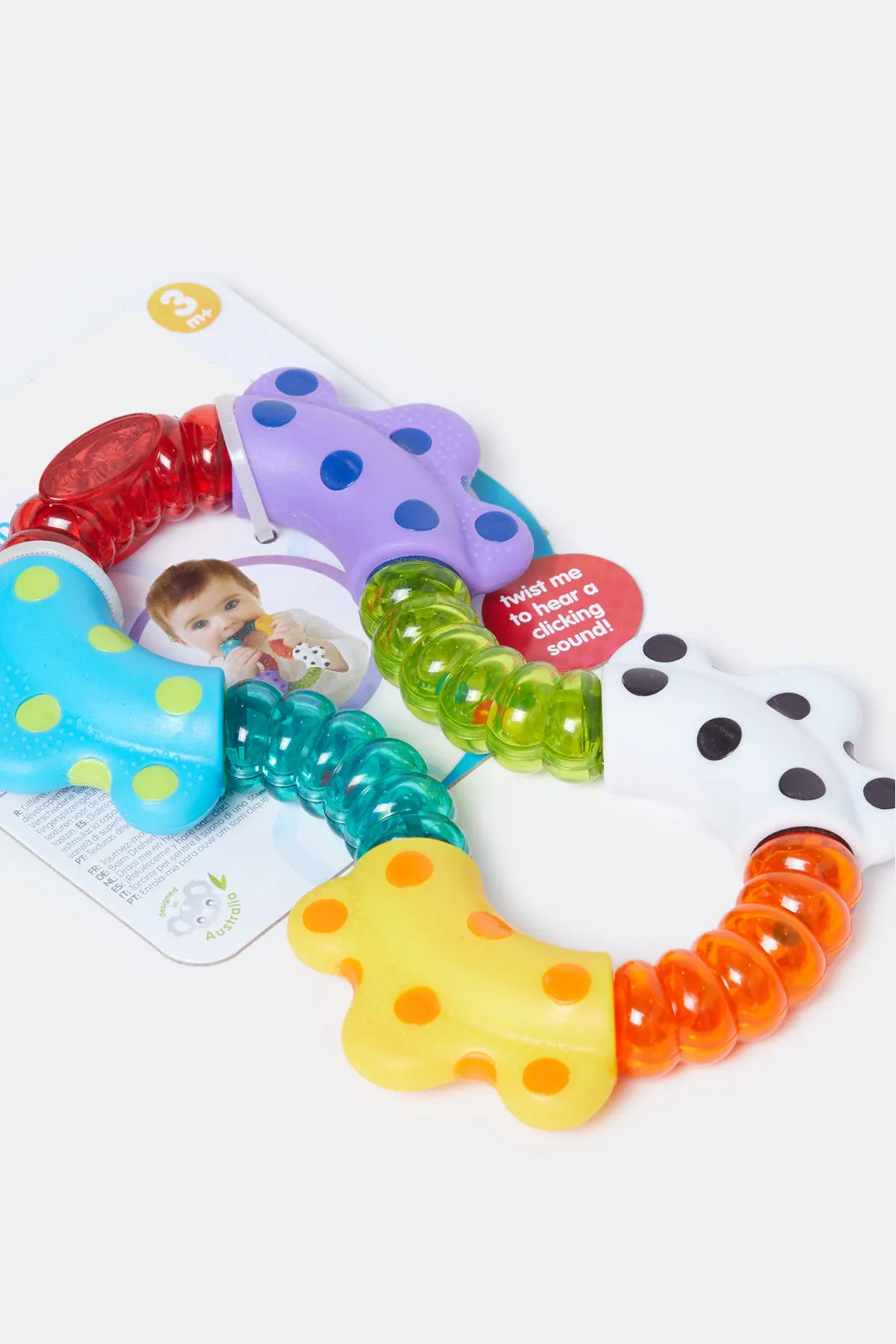 Baby Assorted Click And Twist Rattle