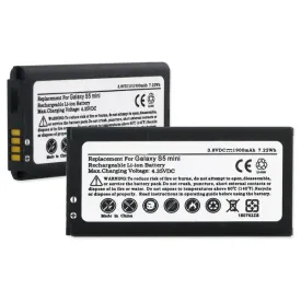 Batteries N Accessories BNA-WB-BLI-1408-1.9 Cell Phone Battery - Li-Ion, 3.8V, 1900 mAh, Ultra High Capacity Battery - Replacement for Samsung Galaxy S5 Dx, Galaxy S5 Mini Battery