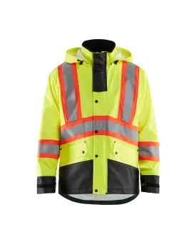 Blaklader Men's CA Hi-Vis Rain Jacket