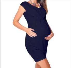 Bodycon Dress Maternity-Clothes Pregnant-Women New-Fashion Sleeveless