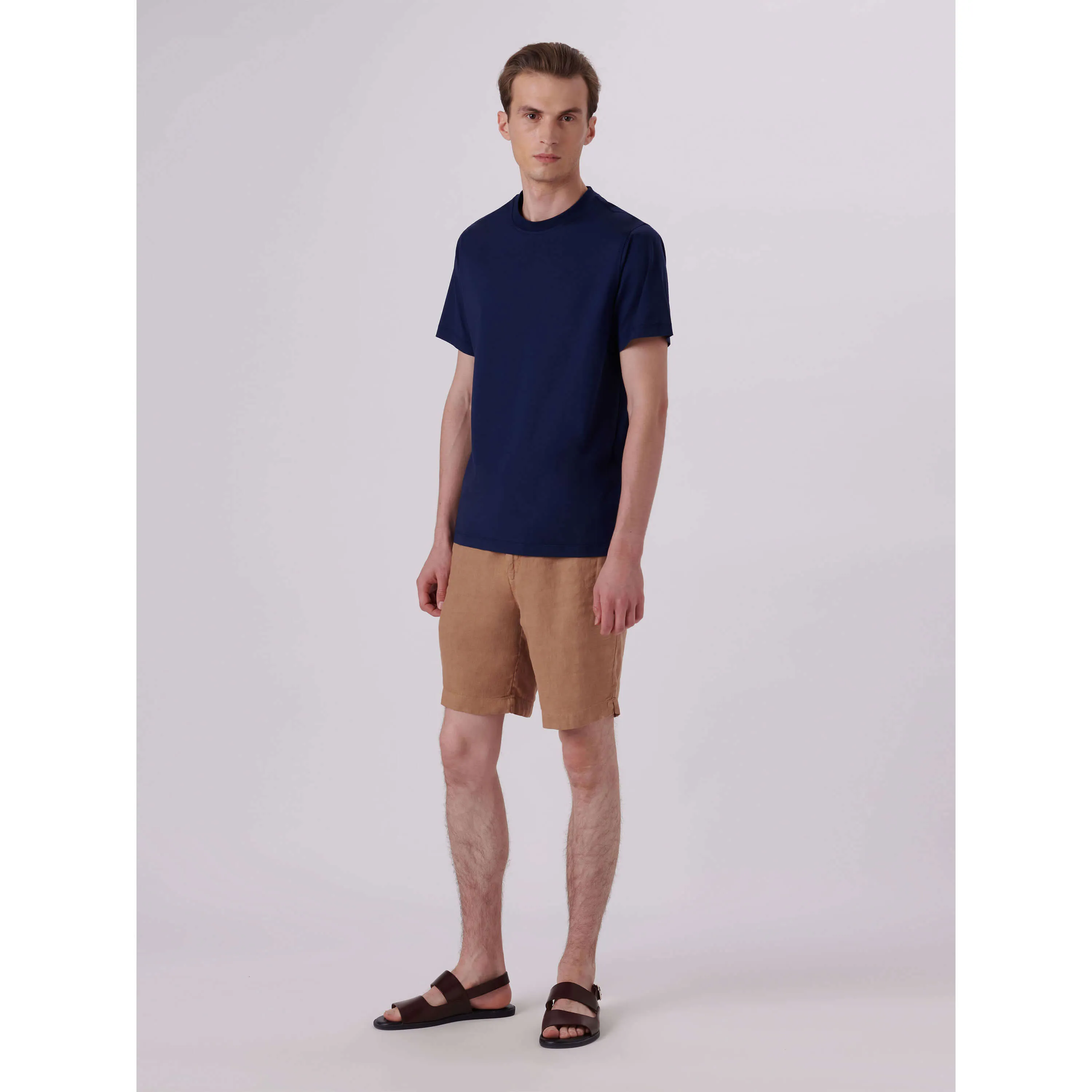 Bugatchi Ooohcotton Tech T-Shirt - Navy