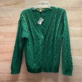 Cardigan By Clothes Mentor In Green, Size: S