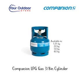 Companion LPG Gas 3/8in Cylinder