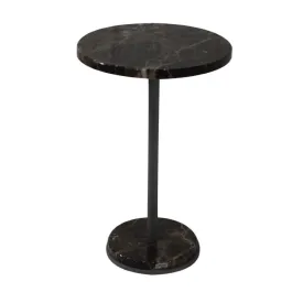 DARK EMPERADOR MARBLE ROUND COFFEE TABLE