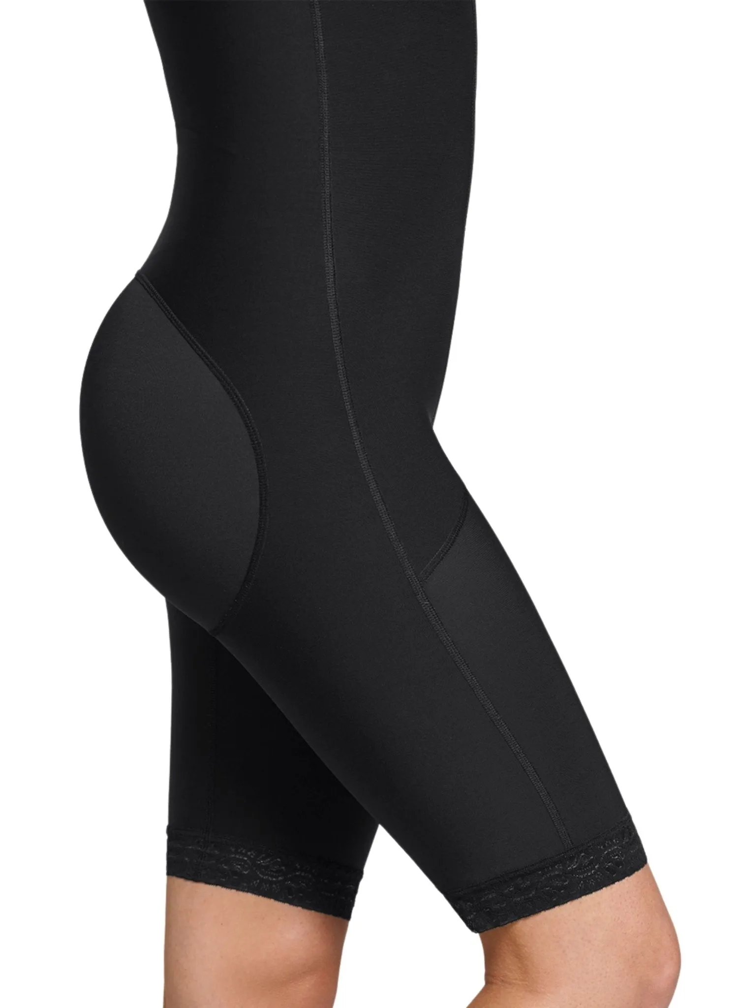 Full Bodysuit Slimming Shaper - Black