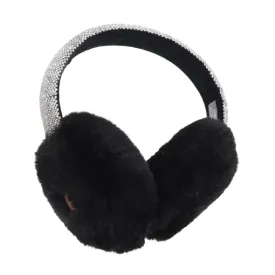 Fuzzy Bedazzled Earmuff