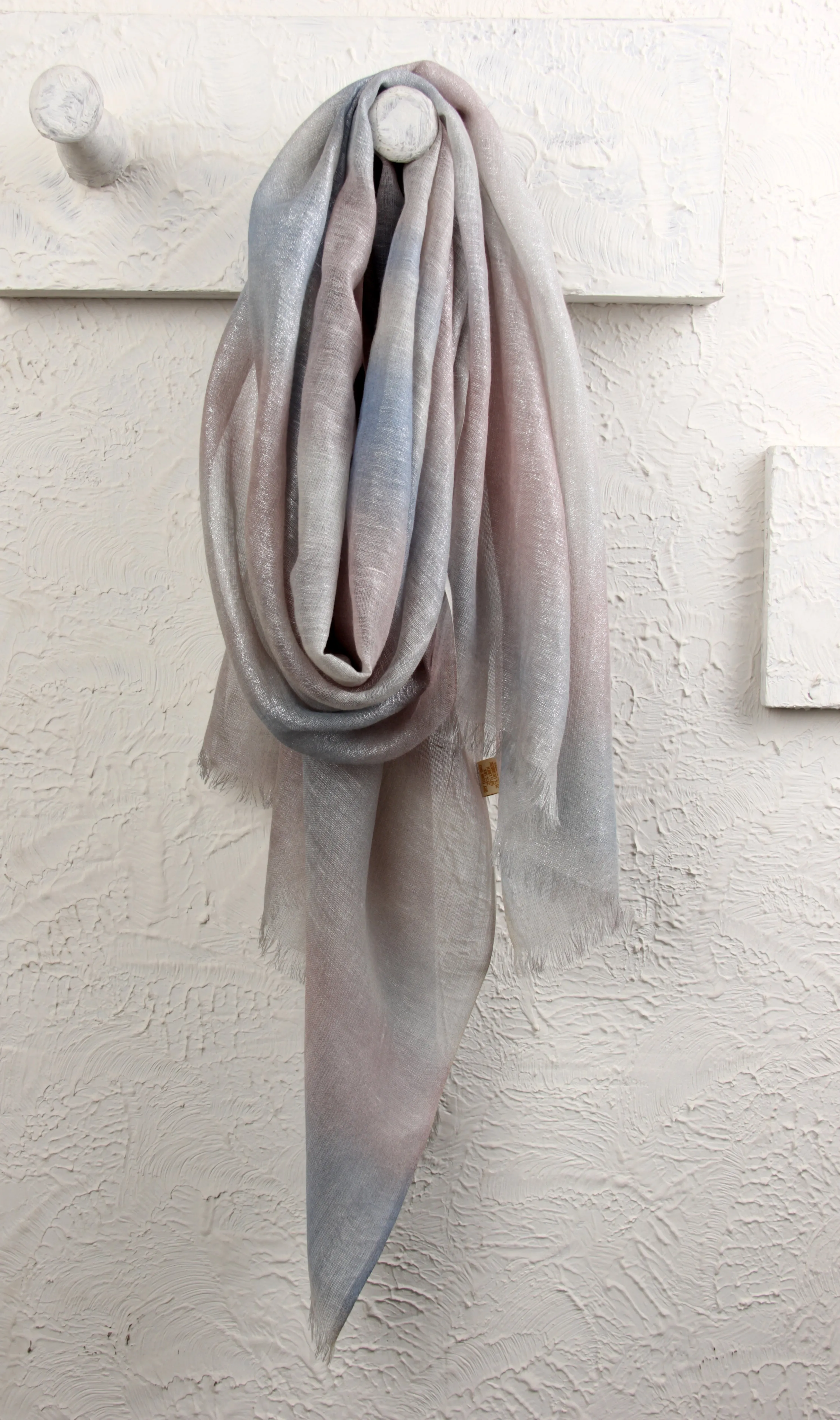 Galaxy Silk Linen Cashmere Scarf