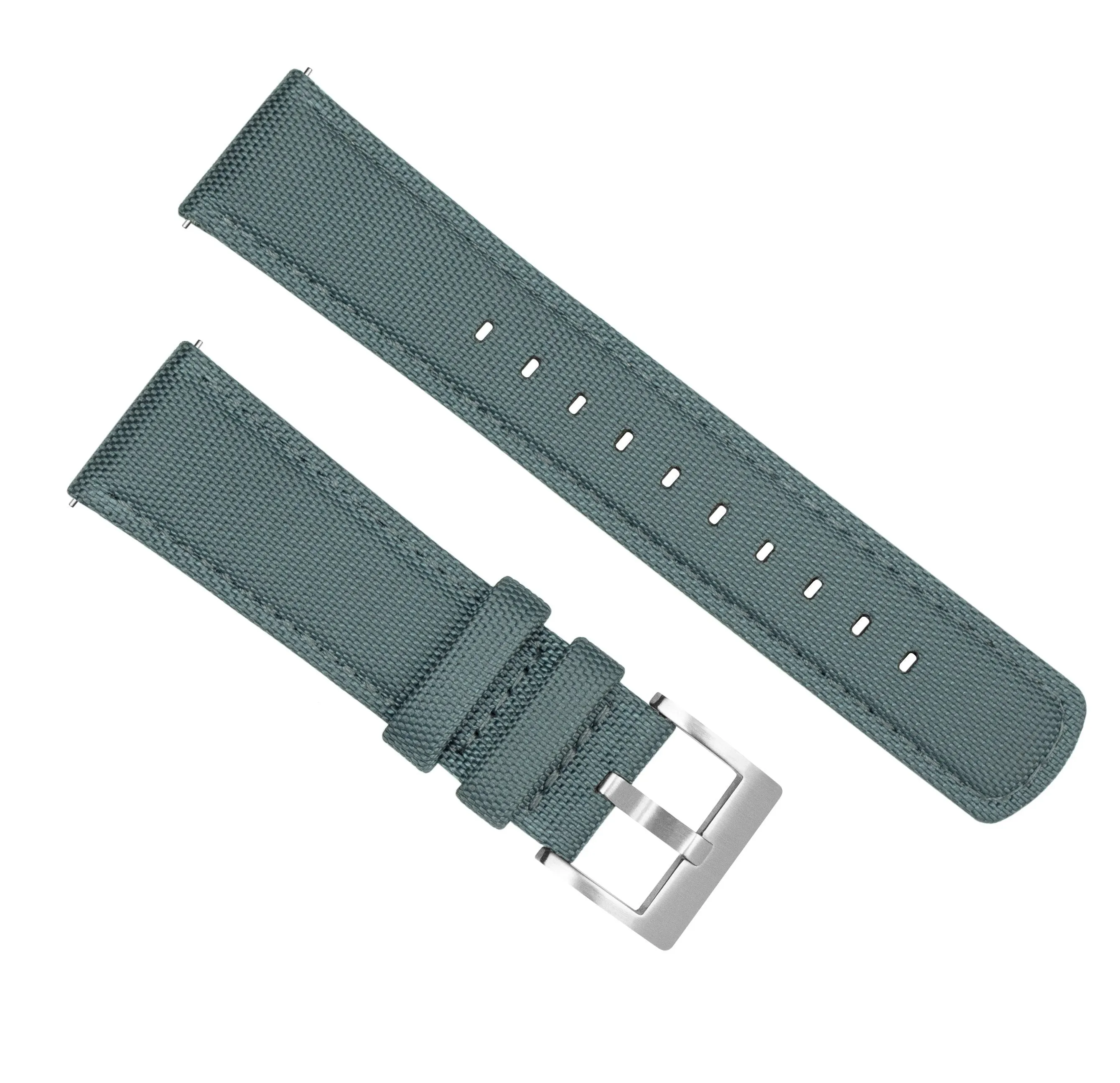 Gear Sport Sailcloth Quick Release Slate Grey Watch Band