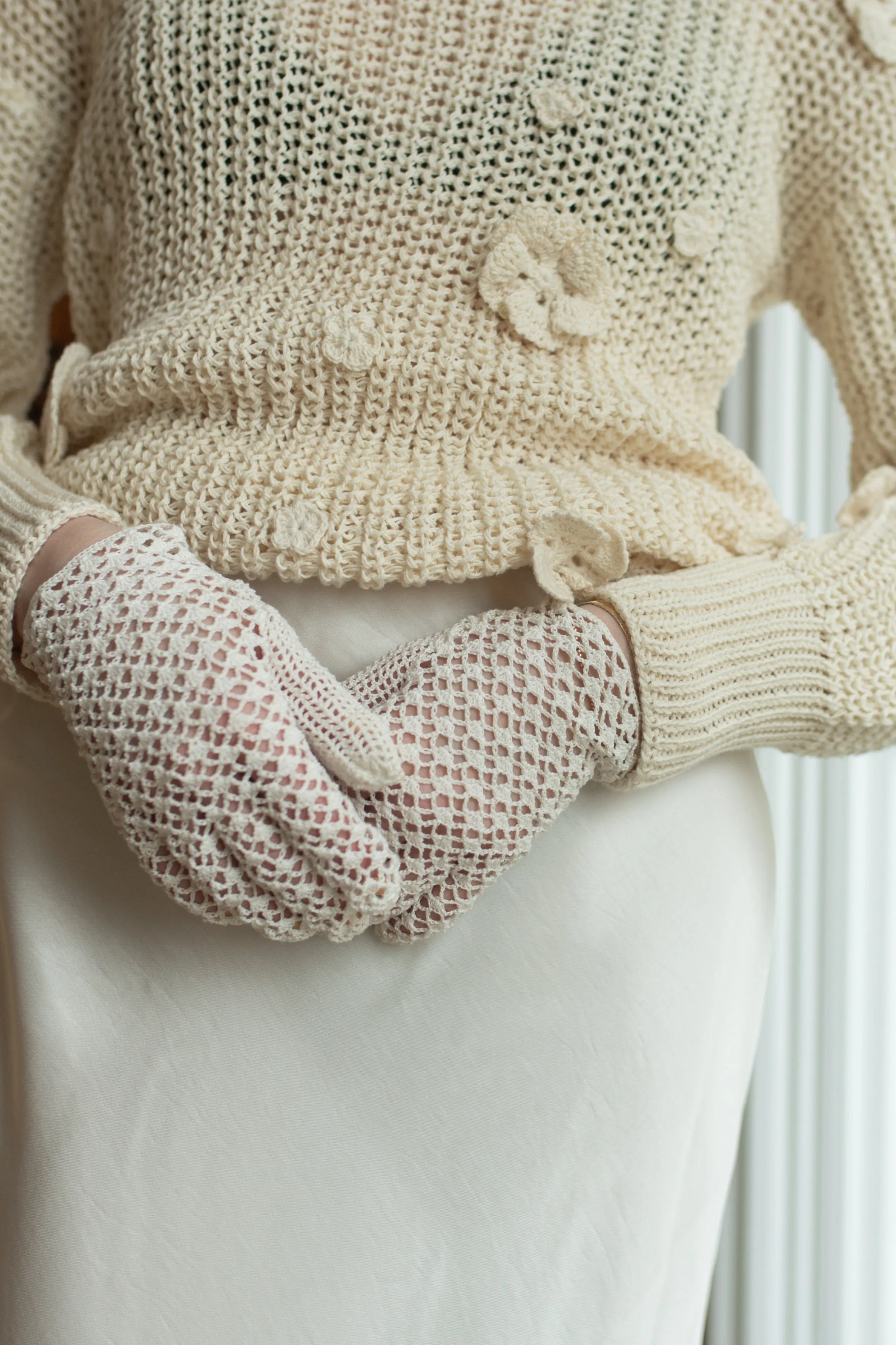 Gladys Crocheted Gloves