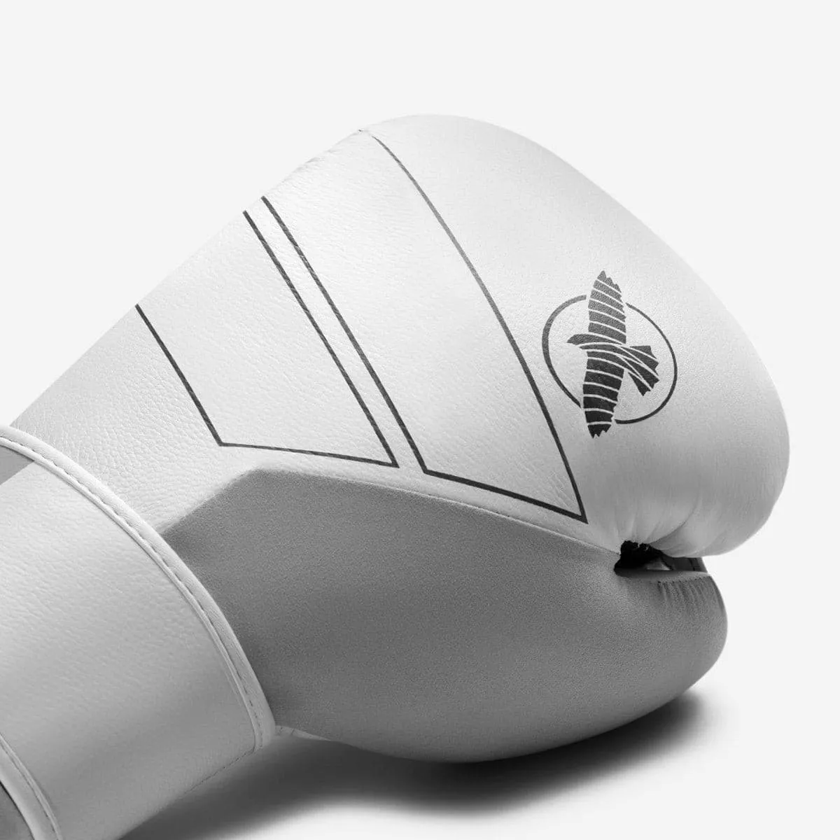 HAYABUSA S4 LEATHER BOXING GLOVES - WHITE