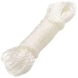 JF White Nylon Clothes Rope