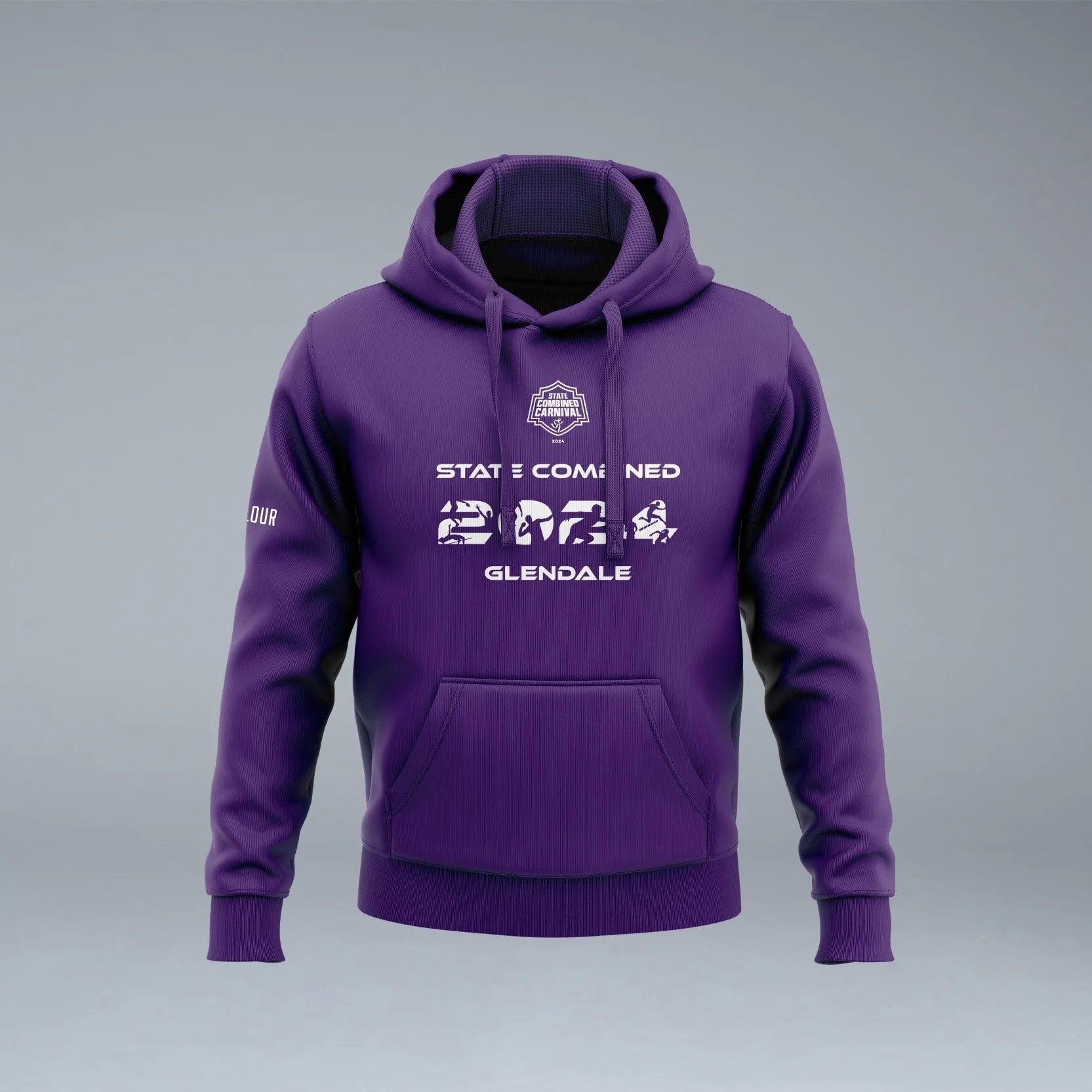 LANSW State Combined Purple Hoodie