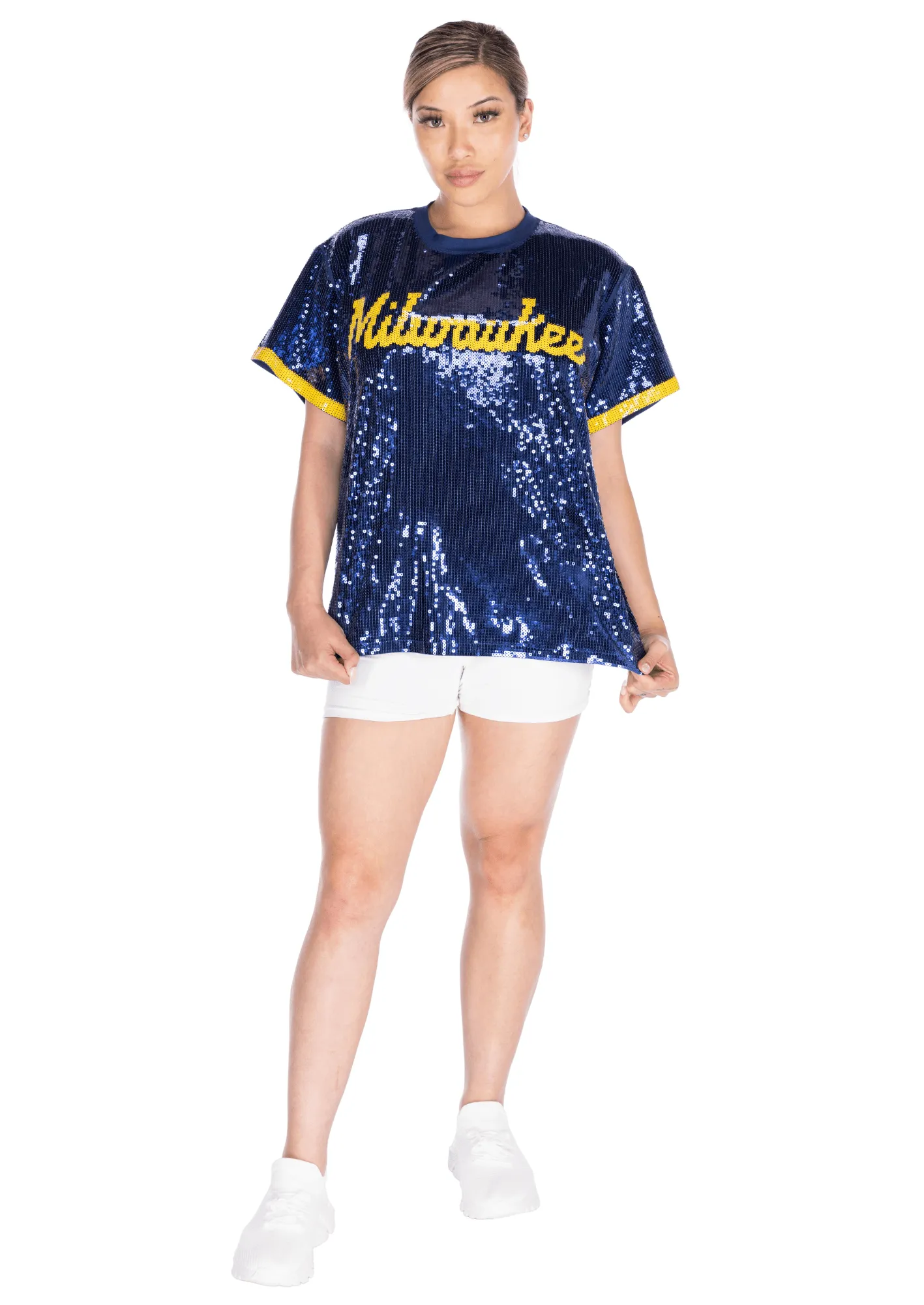 Milwaukee Baseball Sequin Shirt