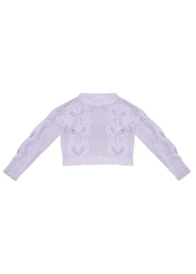 Minty Knitted Jumper - Lavender Fields