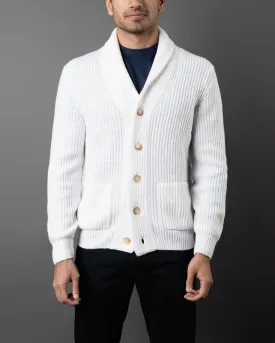 Pearl Ribbed Cardigan