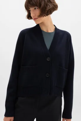 Relaxed Fit Cashmere Cardigan