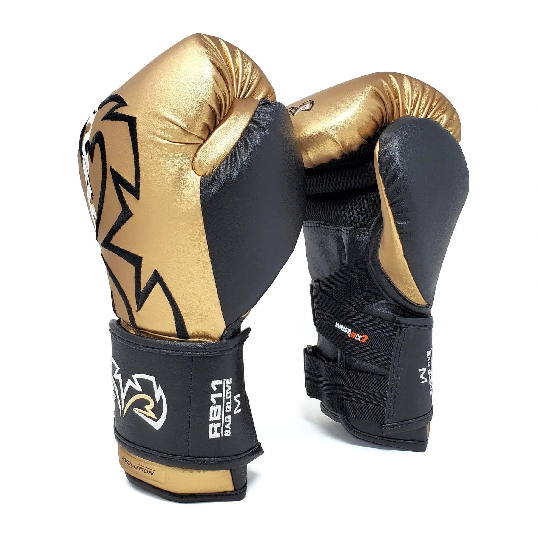 RIVAL RB11 EVOLUTION BAG GLOVES - GOLD