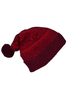 Rubislaw Fair isle Ski hat - Red