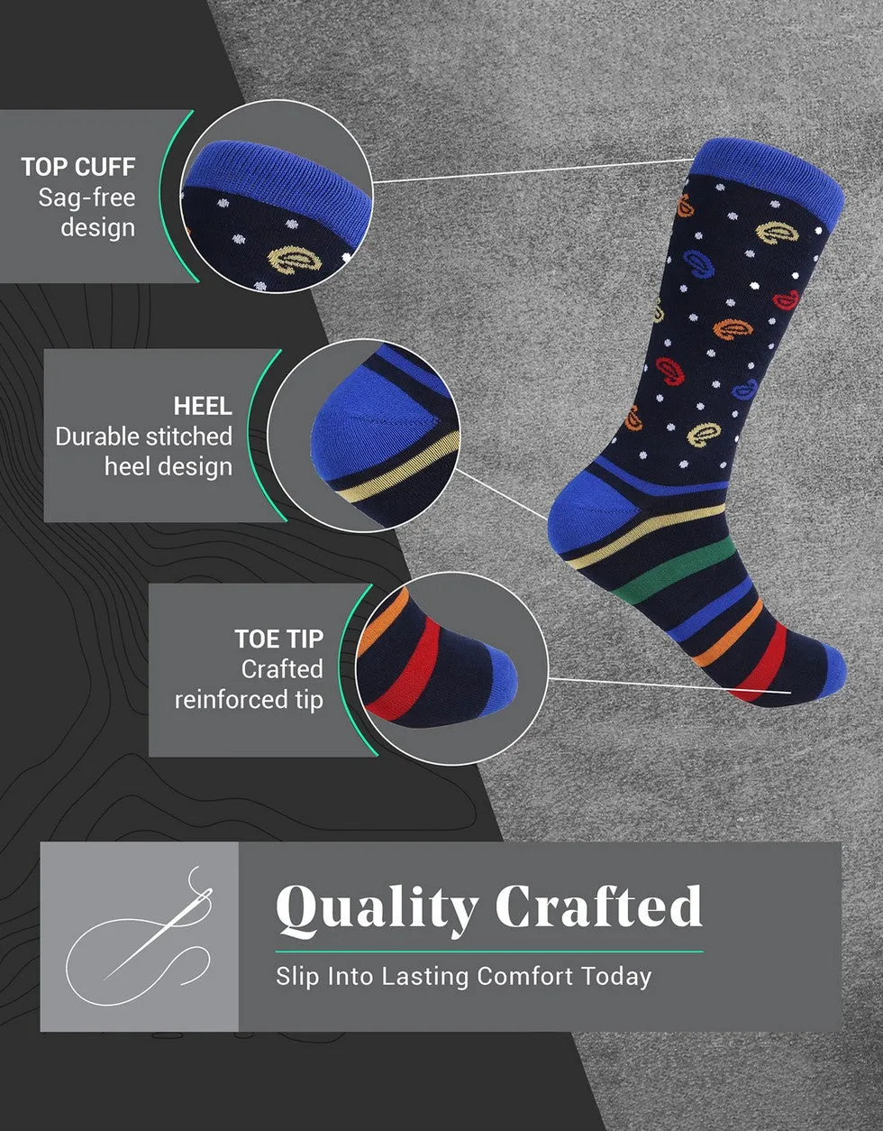 Sensational Fun Dress Socks 12 Pack