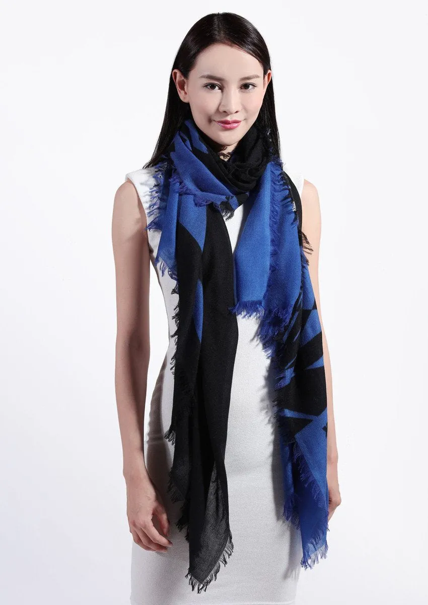 super fine baby cashmere scarf by Junko Koshino