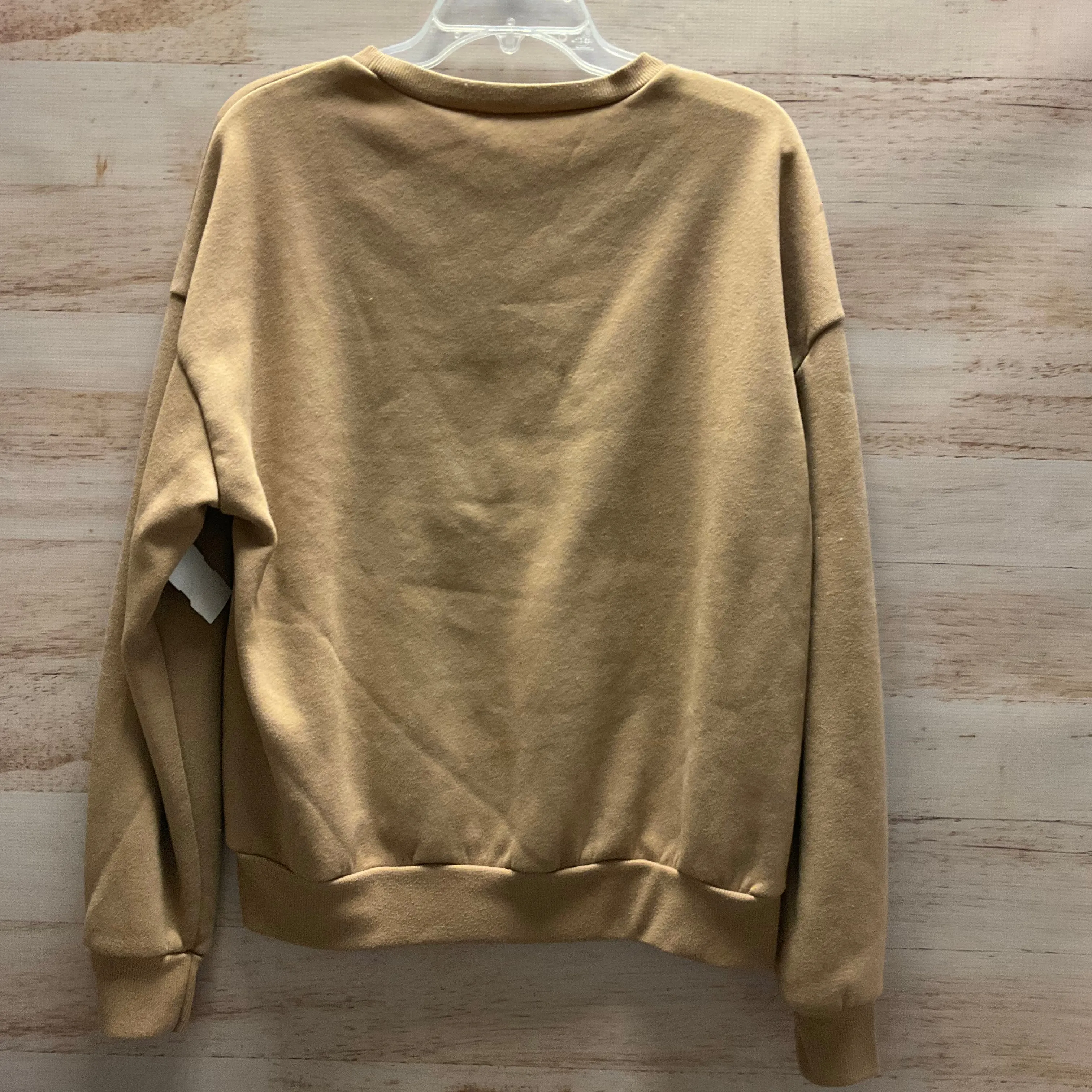 Top Long Sleeve By Clothes Mentor In Brown, Size: S