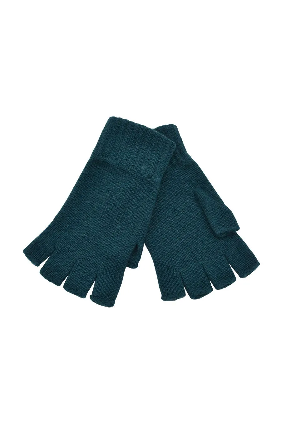 Womens Scottish Cashmere Fingerless Gloves