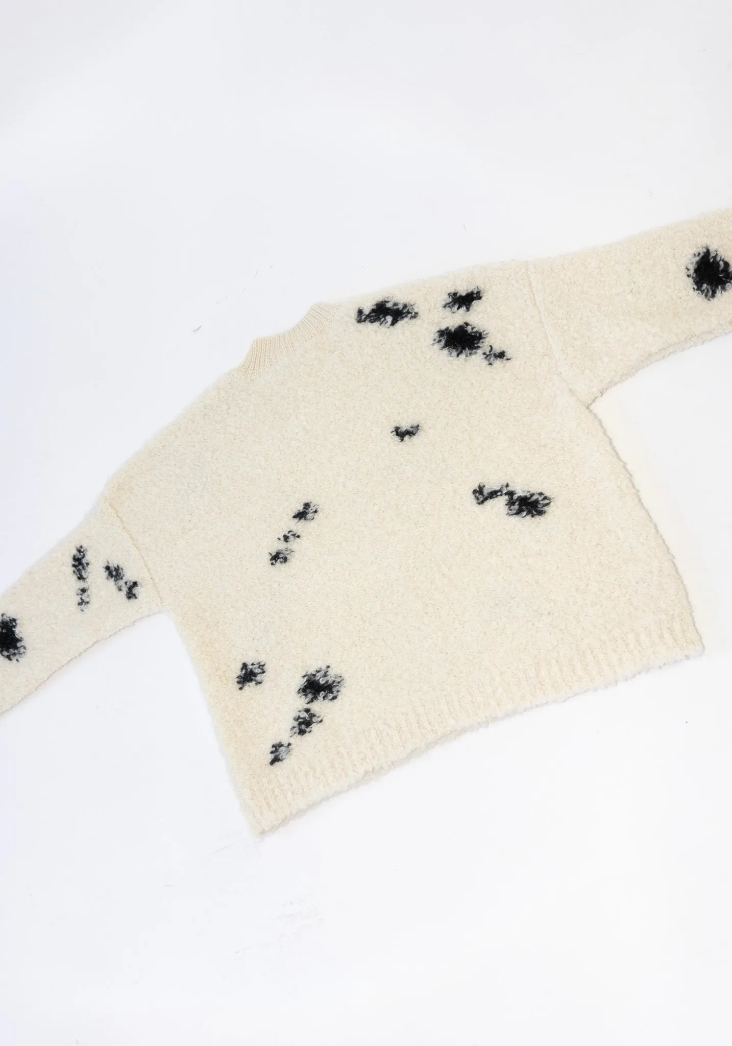 Wool & Mohair Blotch Sweater