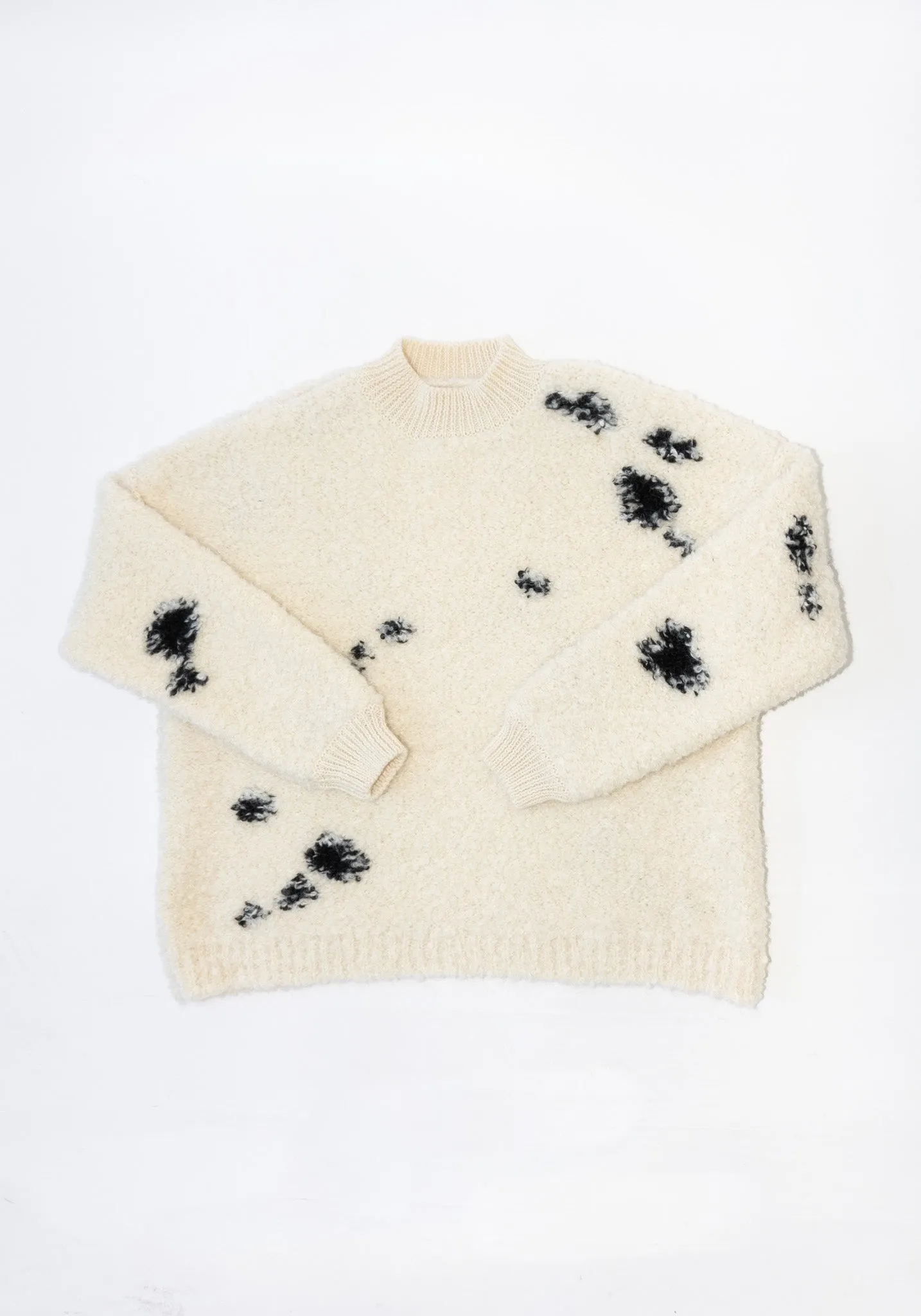 Wool & Mohair Blotch Sweater